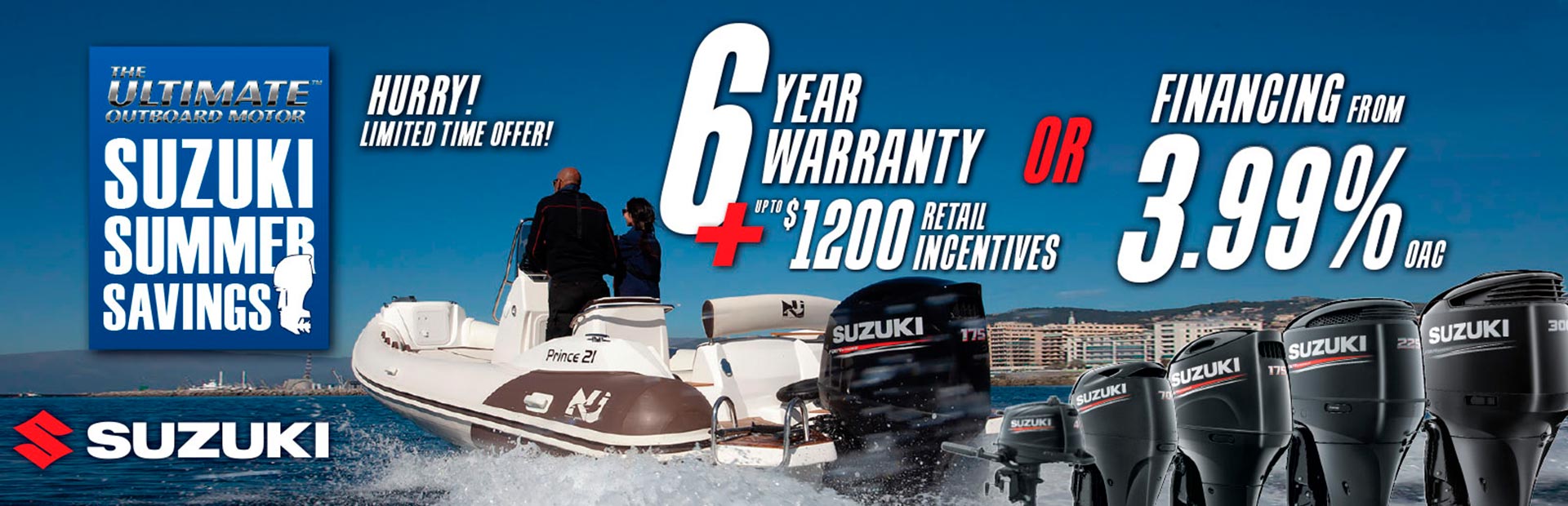 Suzuki: SUZUKI MARINE SUMMER SAVINGS
